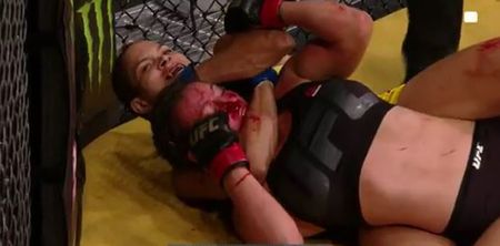 WATCH: Amanda Nunes submits Miesha Tate to become the new women’s bantamweight champion