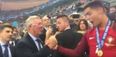 VIDEO: Cristiano Ronaldo and Sir Alex Ferguson had a moment following Portugal’s Euro 2016 win