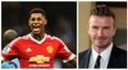 Pic: David Beckham sends Marcus Rashford a message of encouragement ahead of new season