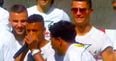 WATCH: Nani show off his beatboxing skills whilst Ronaldo dad-dances away