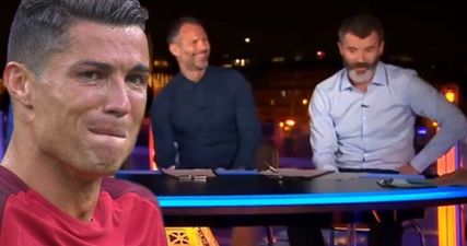 “I’m just glad he won because I couldn’t have stood any more tears” – Roy Keane on Ronaldo