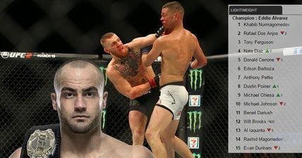 Eddie Alvarez has absolutely torn into “freak show” rematch between Conor McGregor and Nate Diaz