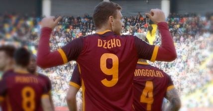 WATCH: Edin Dzeko scores four goals in 15 minutes as Roma edge 16-0 win over Pinzolo