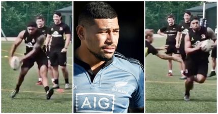 WATCH: Charles Piutau introduces himself, and side-steps, to Ulster teammates