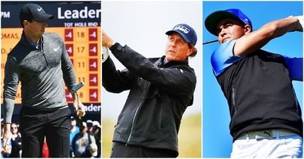 Phil Mickelson bosses The Open as Rory McIlroy clings on