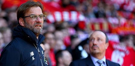 REPORTS: Jurgen Klopp looking to pilfer one of Rafa Benitez’s best players in a speedy deal