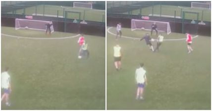 VIDEO: Probably the best five-a-side goal you’ll see today, all the way from Derry