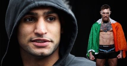 Amir Khan doubles down on desire to fight Conor McGregor and contemplates weight class