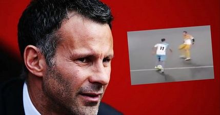 WATCH: Ryan Giggs scores his first goal in the Indian Futsal League