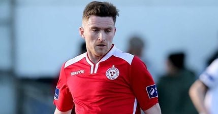 Irish footballer sanctioned after positive drug test