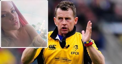 Nigel Owens was offered a glimpse at nude breasts on Twitter and had a priceless response