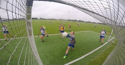 VIDEO: Wicklow ladies goalkeeper produces a save that we can’t explain