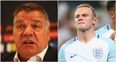 Sam Allardyce sidesteps an awkward question about Wayne Rooney