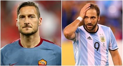 Francesco Totti’s thoughts Gonzalo Higuain’s transfer are something else