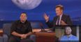 WATCH: Nate Diaz was a guest on Conan last night and guess who crashed his appearance