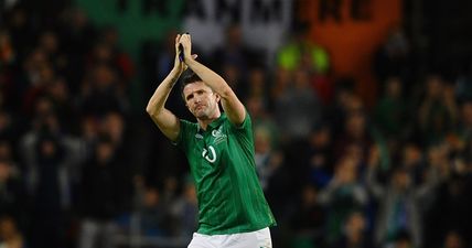 PIC: Robbie Keane found himself stuck on LA freeway but a good Samaritan came to the rescue