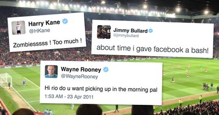 The first tweets of some of football’s biggest accounts are priceless