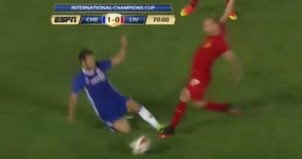 Cesc Fabregas shows real class after horrific challenge on Liverpool’s new signing