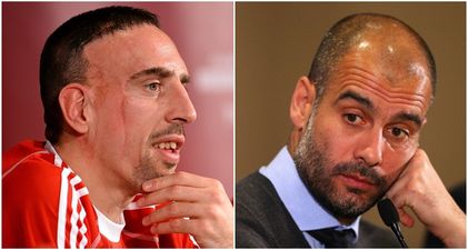 Franck Ribery just won’t stop criticising Pep Guardiola