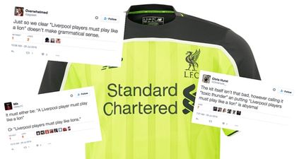 The ‘inspirational message’ on Liverpool’s new kit is inspiring a lot of anger