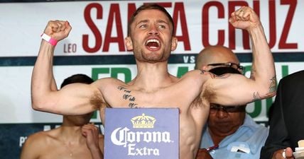 Here’s how Carl Frampton’s history-making featherweight title fight played out from start to finish