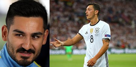 Ilkay Gundogan very briefly tried to steal Mesut Ozil’s life on Twitter