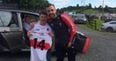 Derry’s biggest fan meets Sam Maguire for his 30th birthday and it is simply heart-warming