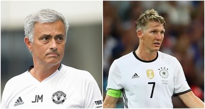 Bastian Schweinsteiger’s brother appears to have tweeted about Jose Mourinho