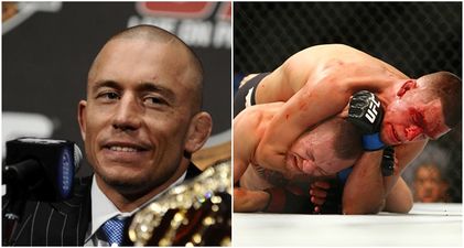 New footage shows GSP’s live reaction to Nate Diaz submitting Conor McGregor