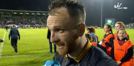 WATCH: Dundalk captain Stephen O’Donnell dedicates historic win to everyone in the League of Ireland