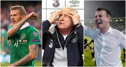 James McClean takes a cheeky dig at Giovanni Trapattoni while celebrating Dundalk’s win