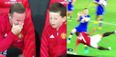 WATCH: Wayne Rooney and son’s reaction to Memphis Depay’s ambitious bicycle attempt was absolutely gas