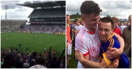 Amazing fan footage and the classiest gesture from Tipperary player makes the story even better