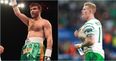 James McClean gets fighting fit for new season as he goes through pad work with Matthew Macklin