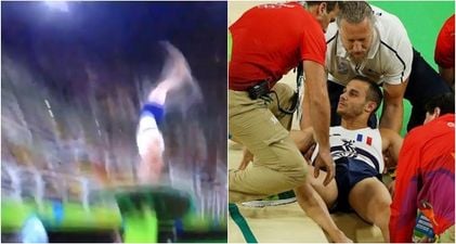 Watch: French gymnast suffers one of the worst leg breaks you’ll ever see