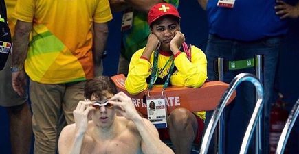 Everyone’s making the same joke about lifeguards at the Olympics