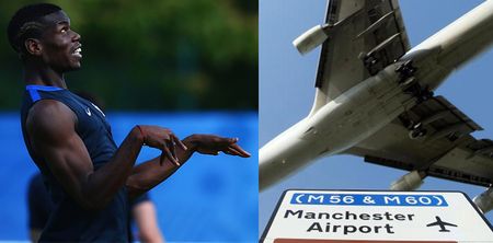 Manchester Airport’s ‘updates’ on Paul Pogba’s arrival kept everyone entertained