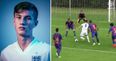 Manchester United’s next big academy prospect scores impudent goal against Barcelona