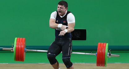 VIDEO: Olympic weightlifter snaps his arm in sickening lifting injury