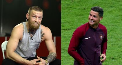 Conor McGregor lets slip that Cristiano Ronaldo has signed a new contract