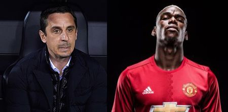 Gary Neville believes Paul Pogba could prove to be a bargain buy