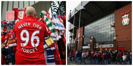 Construction firm apologise after workers sprawl Hillsborough slurs on Anfield bathroom walls