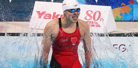 Chinese swimmer praised for nonchalantly breaking period taboo in Rio