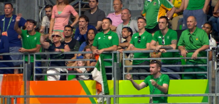 Watch: Paddy Barnes had the perfect reaction to Michael Conlan’s Olympic exit