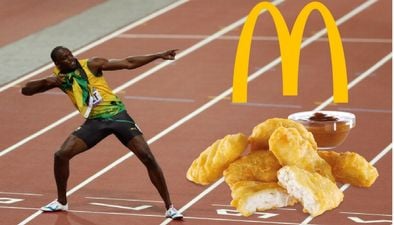 Nutritionist explains why Usain Bolt’s 100 McDonald’s nuggets-a-day diet at Beijing Olympics worked