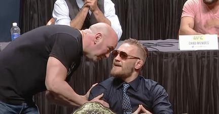 Dana White has given Conor McGregor an ultimatum on his featherweight future