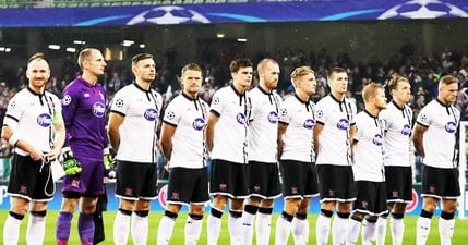 Down, probably out on a proud night that Dundalk brought the Champions League anthem to Dublin