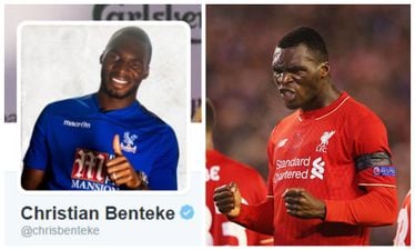 Christian Benteke’s Twitter page claimed he’d signed for Burnley instead of Crystal Palace