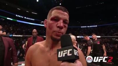 WATCH: Nate Diaz believes he beat Conor McGregor and a lot of people seem to agree with him