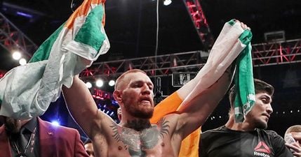 WATCH: Conor McGregor gushes about Irish fans who ensured he didn’t go to war alone